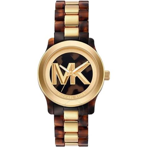 tortoise shell michael kors watch|mk7354.